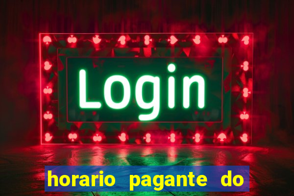 horario pagante do coelho fortune